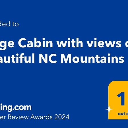 墨菲Large Cabin With Views Of Beautiful Nc Mountains别墅 外观 照片
